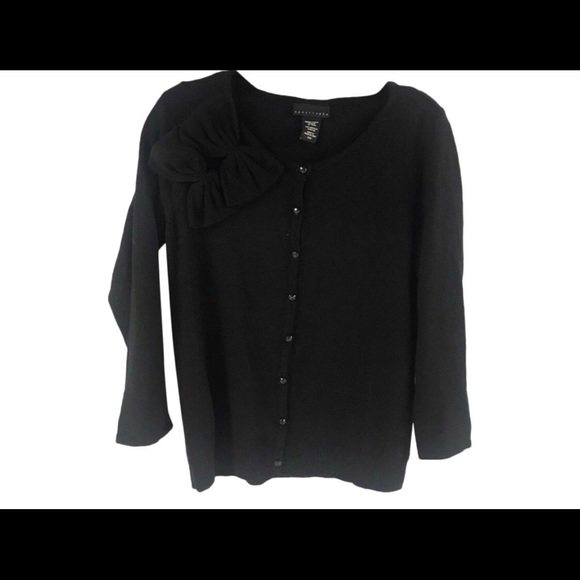 Apostrophe Sweaters - Apostrophe black cardigan size M